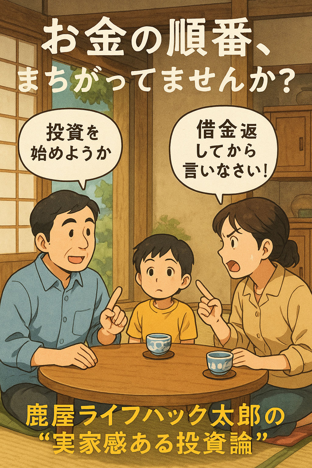 借金があるなら投資は後回し